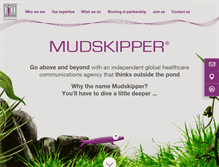 Tablet Screenshot of mudskipper.biz